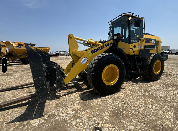 2023 Komatsu WA270-8 Wheel Loader